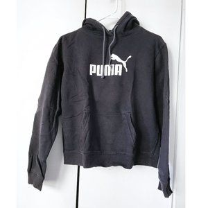 PUMA Women's Classics Logo Hoodie sz Medium Blue